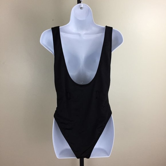 NEW FASHION NOVA Wide Armhole One Piece Swimsuit - Picture 6 of 8